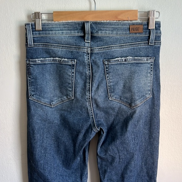 Paige Cropped Flare Jeans - Picture 4 of 4